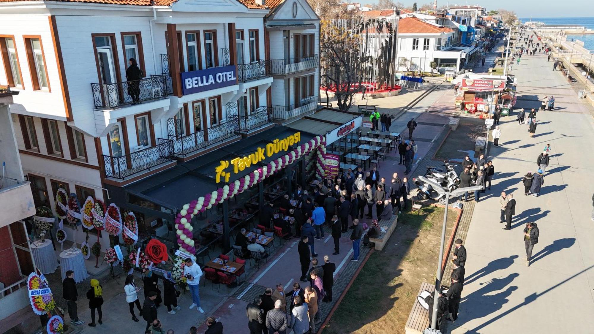 Bella Otel Mudanya Bagian luar foto